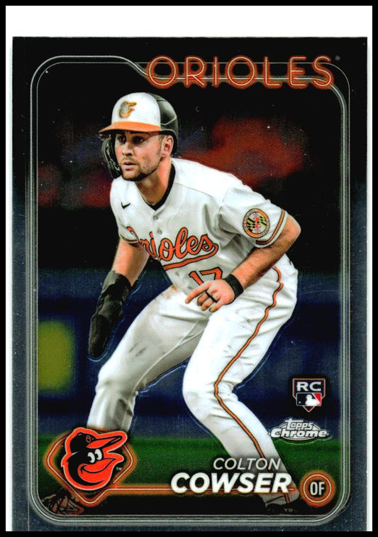2024 Topps Chrome #278 Colton Cowser Baltimore Orioles