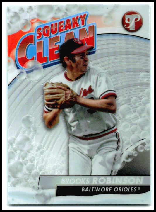 2024 Topps Pristine Squeaky Clean #SQ-13 Brooks Robinson Baltimore Orioles