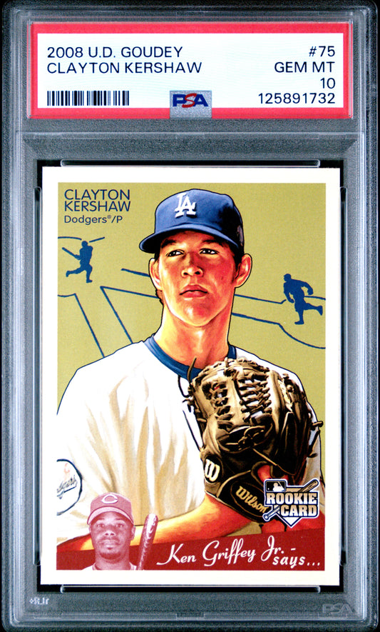 2008 Upper Deck Goudey #75 Clayton Kershaw