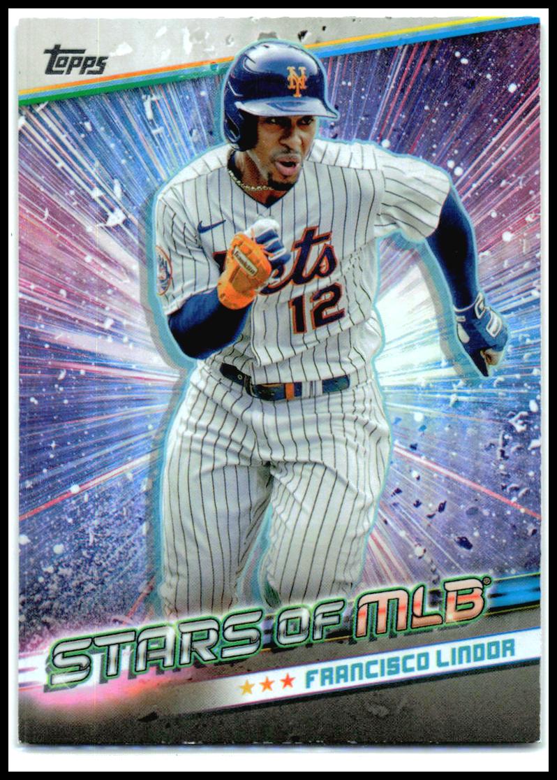 2024 Topps Stars of MLB #SMLB-42 Francisco Lindor New York Mets