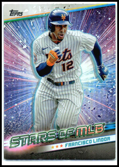 2024 Topps Stars of MLB #SMLB-42 Francisco Lindor New York Mets