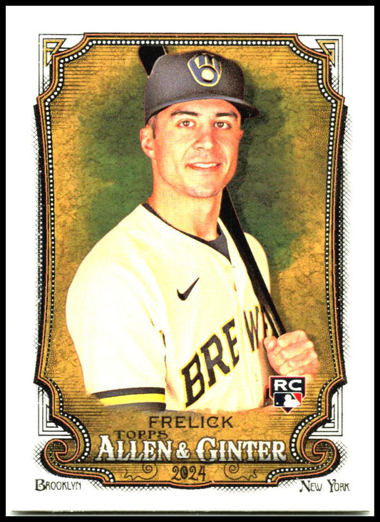 2024 Topps Allen & Ginter #98 Sal Frelick Rookie Milwaukee Brewers