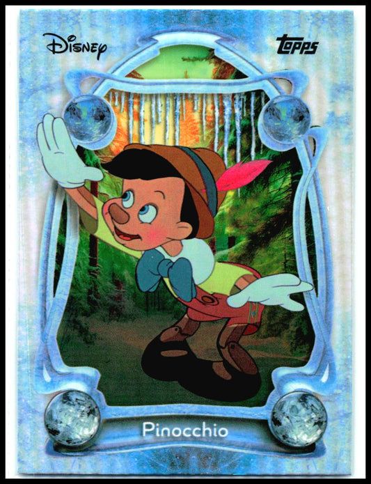 2025 Topps Disney Wonder FoilFractor #7 Pinocchio