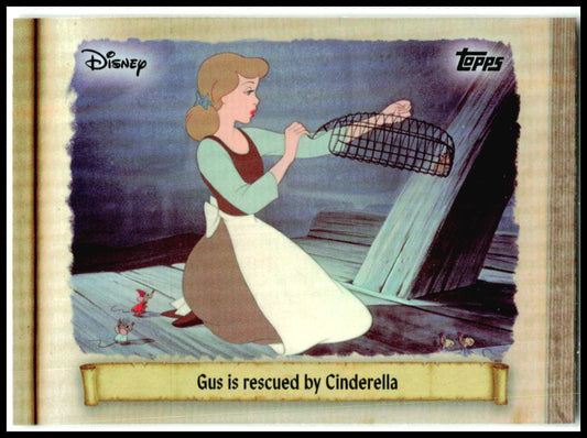 2025 Disney Wonder 75th Anniversary Story Foil # Gus is rescued by Cinderella