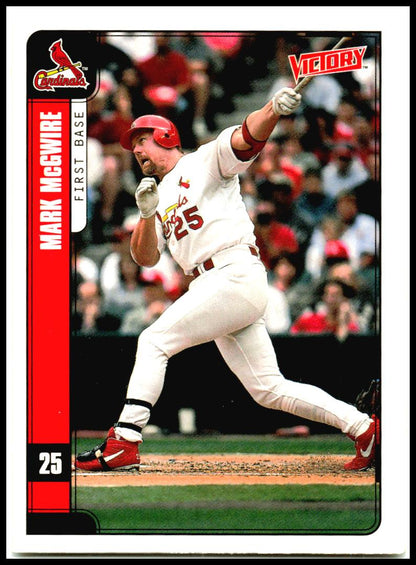 2001 Upper Deck Victory #311 Mark McGwire St. Louis Cardinals