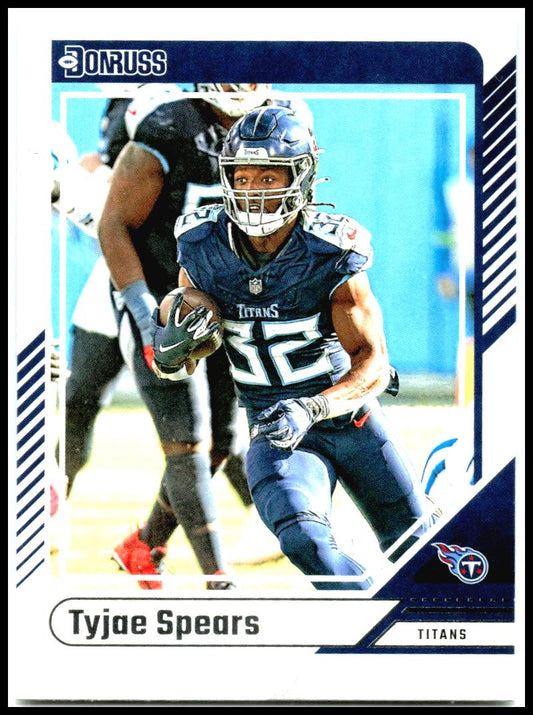 2024 Donruss #127 Tyjae Spears Tennessee Titans