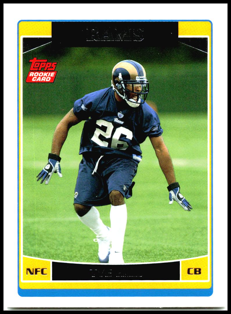2006 Topps #329 Tye Hill Rookie St. Louis Rams