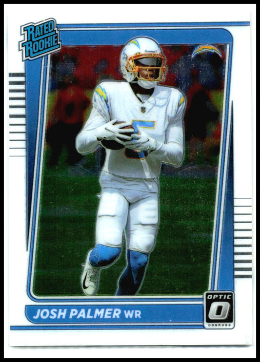 2021 Donruss Optic #229 Josh Palmer Rookie Los Angeles Chargers