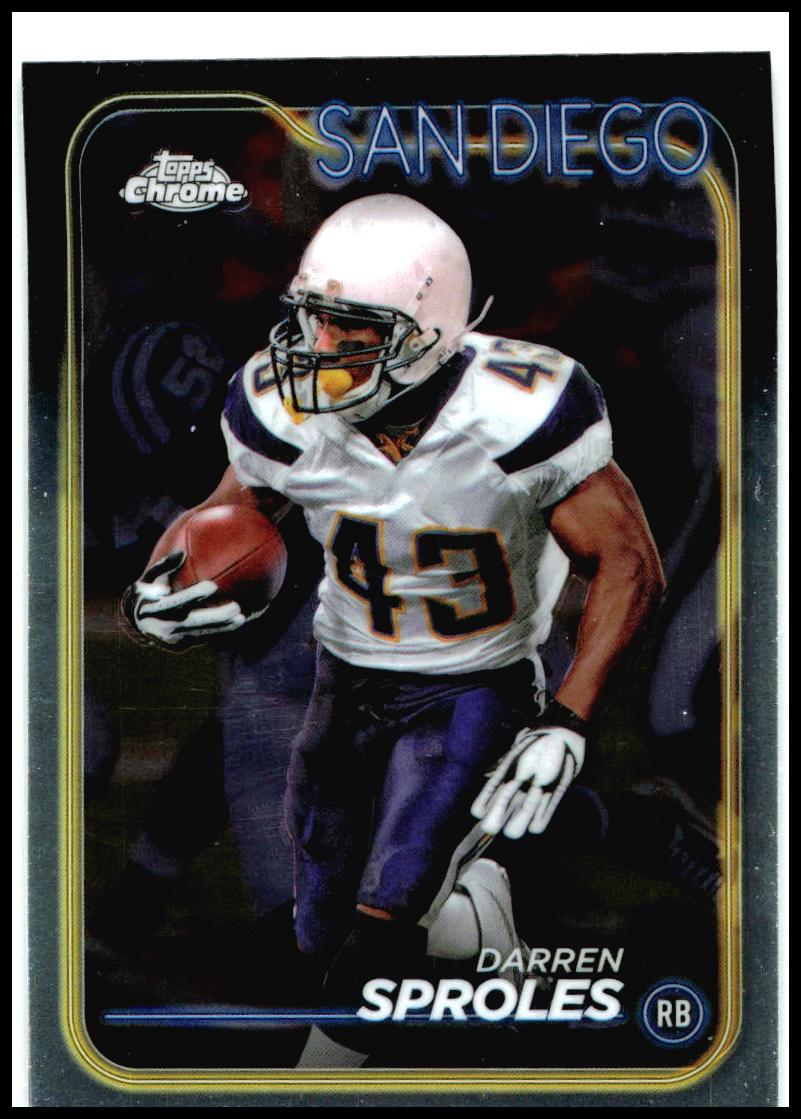 2024 Topps Chrome #174 Darren Sproles San Diego Chargers