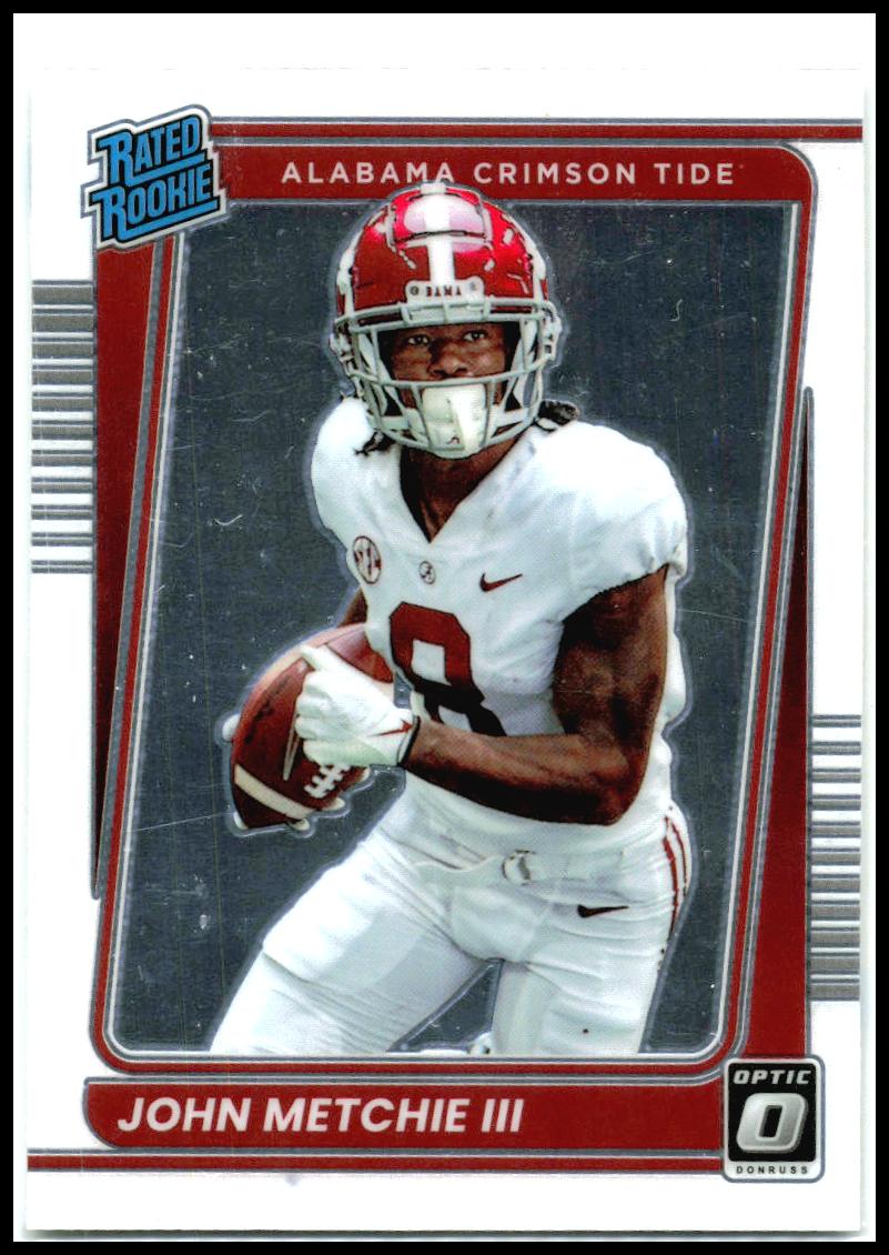 2022 Chronicles Draft Picks Rated Rookie #31 John Metchie III Alabama