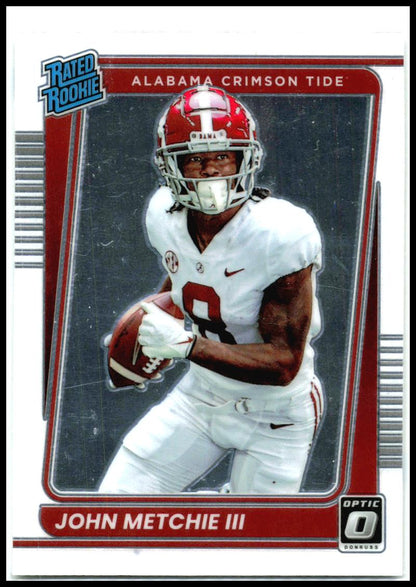 2022 Chronicles Draft Picks Rated Rookie #31 John Metchie III Alabama
