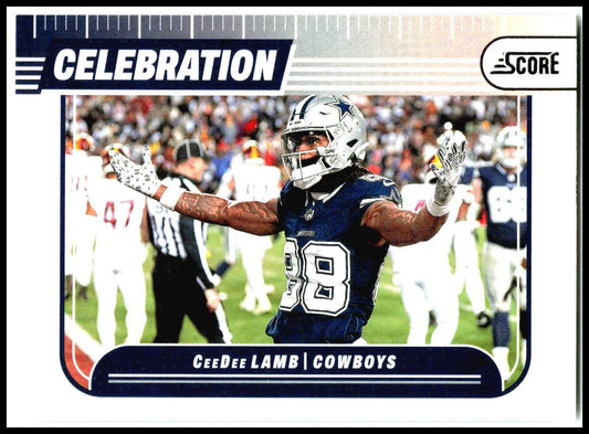 2024 Score Celebration #C-CLB CeeDee Lamb Dallas Cowboys
