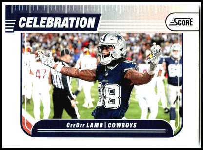 2024 Score Celebration #C-CLB CeeDee Lamb Dallas Cowboys