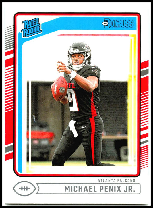 2024 Donruss #308 Michael Penix Jr. Rookie Atlanta Falcons