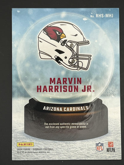 2024 Donruss Rookie Holiday Sweater #RHS-MHA Marvin Harrison Jr. Arizona