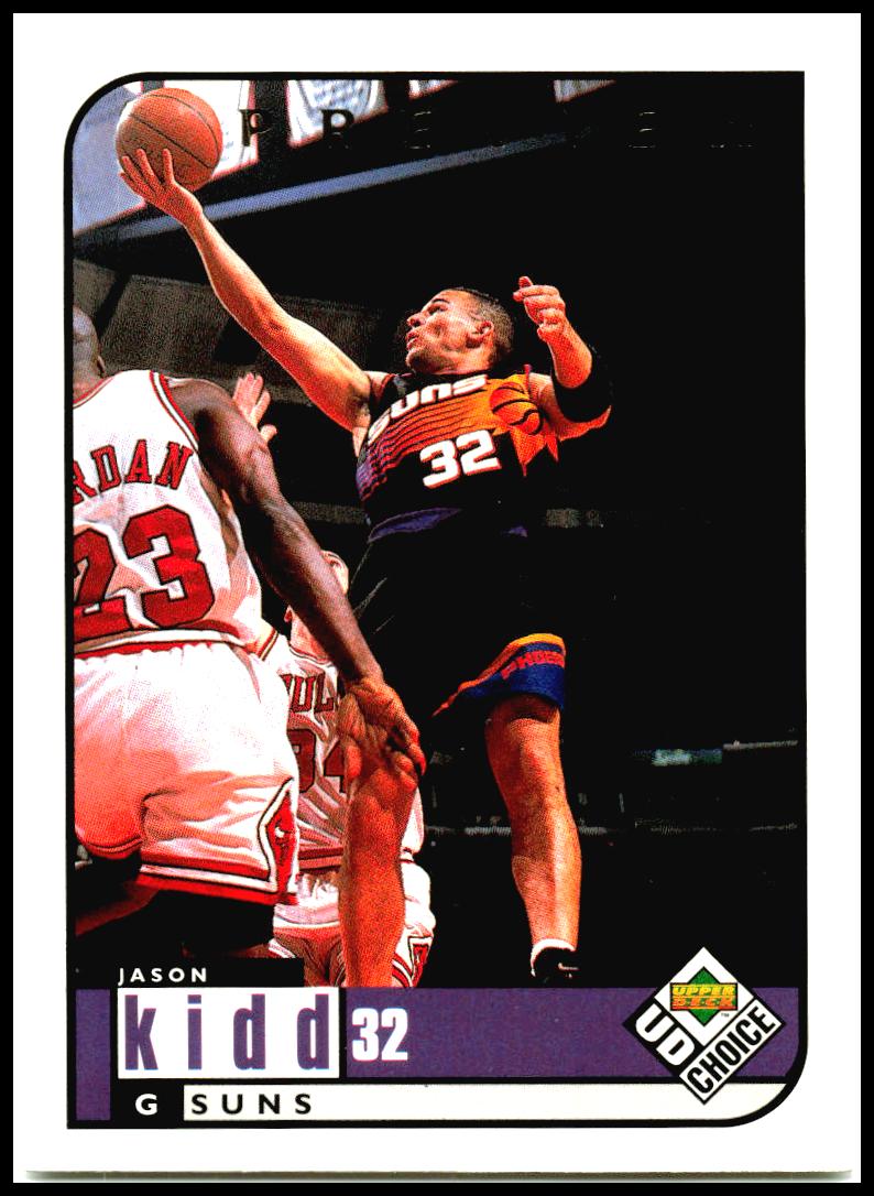 1998-99 UD Choice Preview #110 Jason Kidd Phoenix Suns