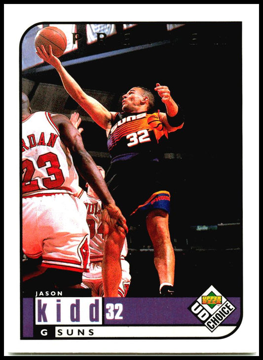 1998-99 UD Choice Preview #110 Jason Kidd Phoenix Suns