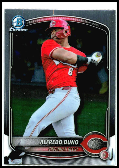 2025 Bowman Draft Chrome #BDC-133 Alfredo Duno Cincinnati Reds