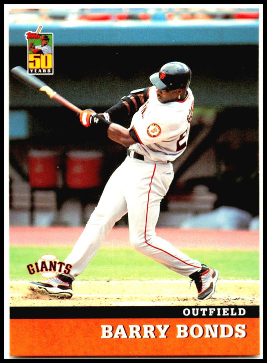 2001 Topps Post Cereal #2 Barry Bonds San Francisco Giants