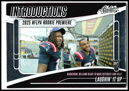 2025 Panini Absolute Introductions #I-THN Laughin' It Up New England Patriots