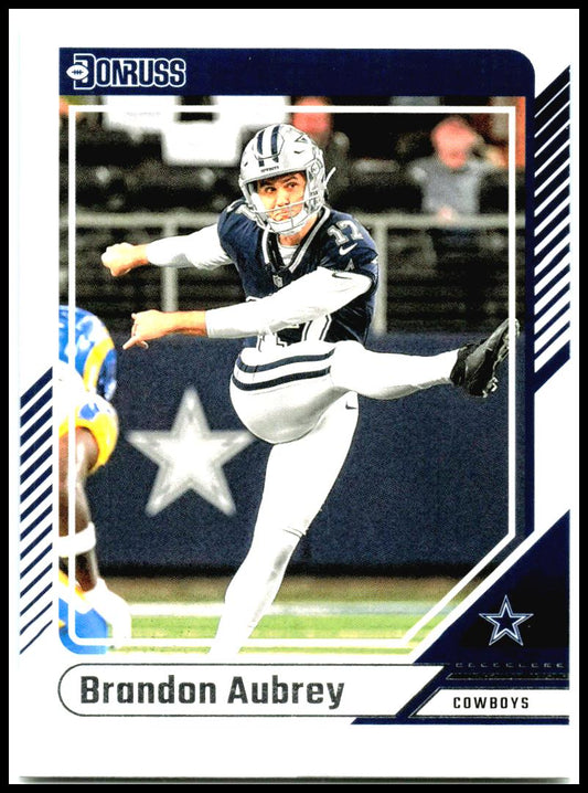 2024 Donruss #268 Brandon Aubrey Dallas Cowboys