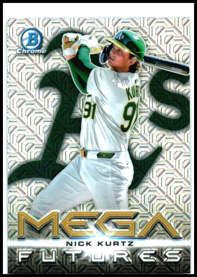 2025 Bowman Mega Futures #BMF-21 Nick Kurtz Athletics