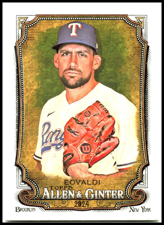 2024 Topps Allen & Ginter #114 Nathan Eovaldi Texas Rangers