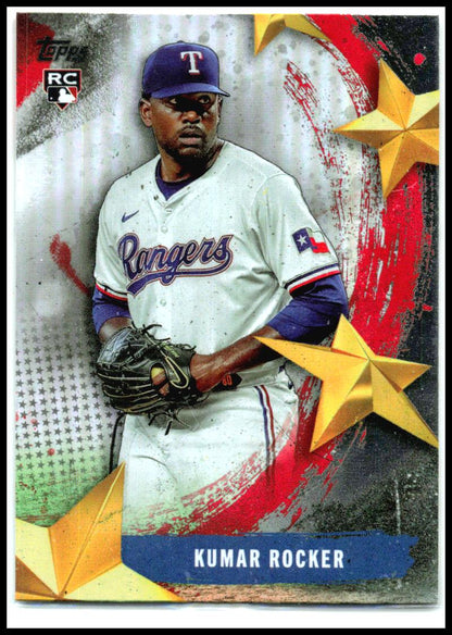 2025 Topps Stars of MLB #SMLB-54 Kumar Rocker Texas Rangers