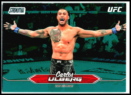 2025 Stadium Club UFC Teal Foil #54 Carlos Ulberg