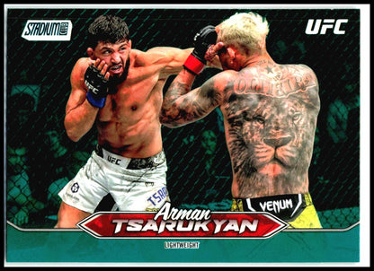 2025 Stadium Club UFC Teal Foil #154 Arman Tsarukyan