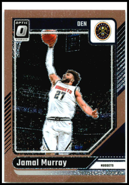2024-25 Donruss Optic Copper Glitter #138 Jamal Murray #/99 Denver Nuggets
