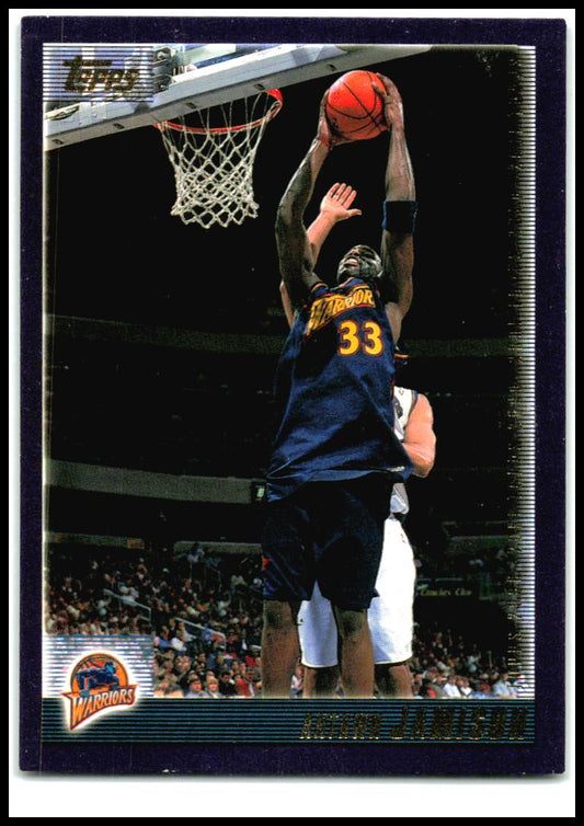 2000-01 Topps #217 Antawn Jamison Golden State Warriors
