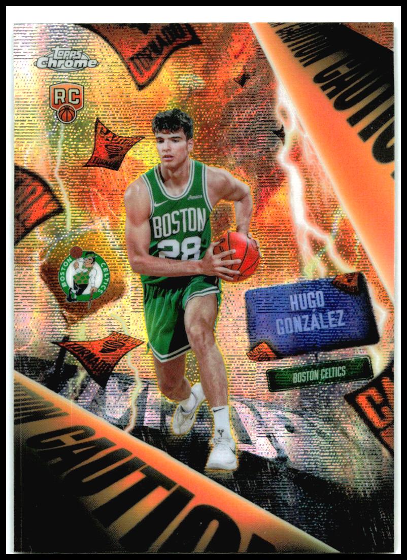 2025-26 Topps Chrome Advisory #AD-16 Hugo González Boston Celtics