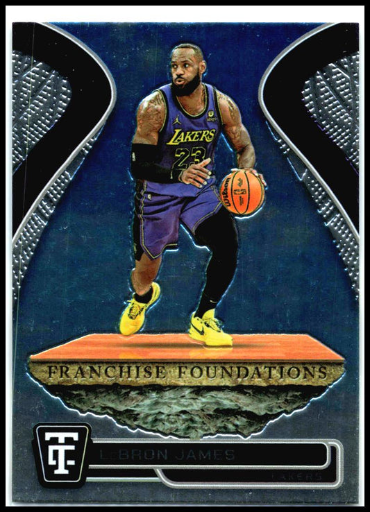 2024-25 Panini Totally Certified Franchise Foundations #20 LeBron James Lakers