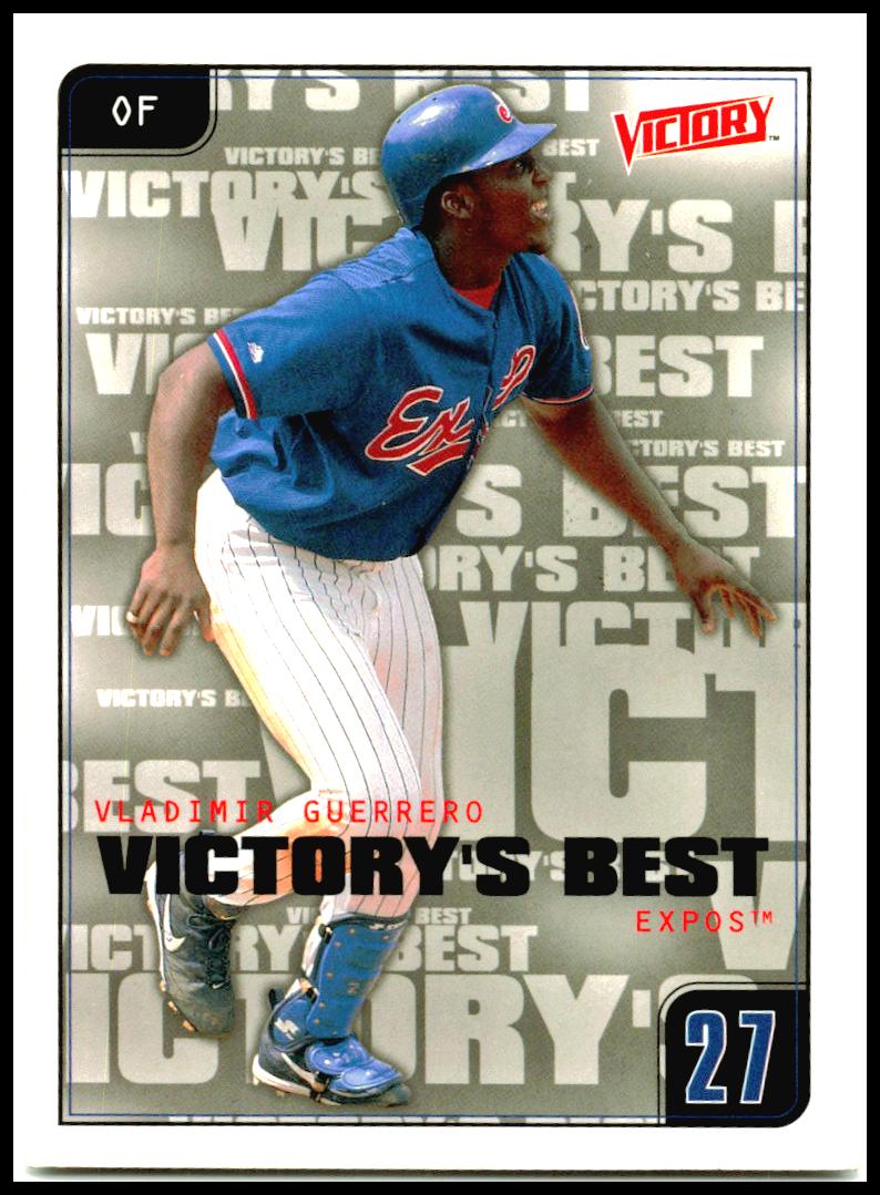 2001 Upper Deck Victory #640 Vladimir Guerrero Montreal Expos