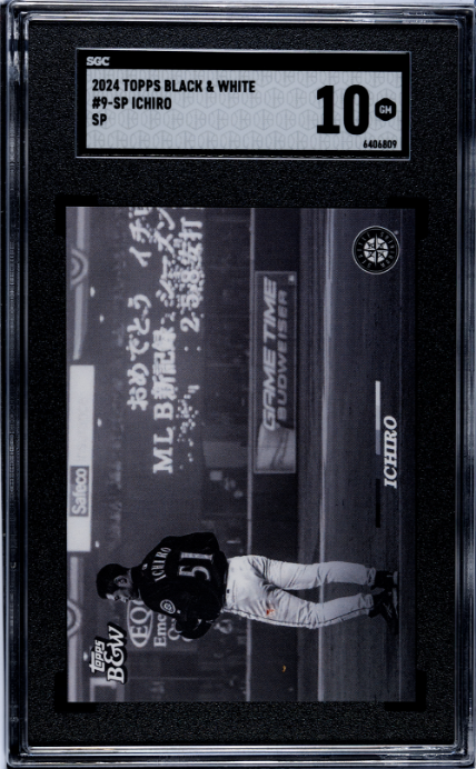 2024 Topps Black & White Sp #9-SP Ichiro