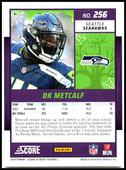 2024 Score-A-Treat Green Bats #256 DK Metcalf Seattle Seahawks