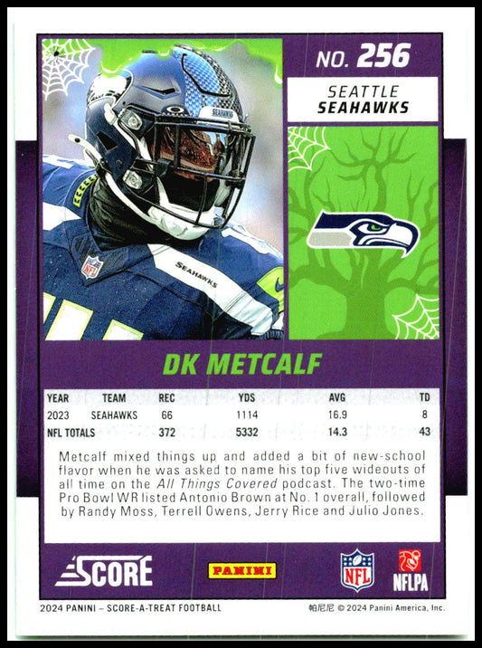 2024 Score-A-Treat Green Bats #256 DK Metcalf Seattle Seahawks