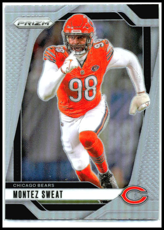 2024 Panini Prizm Silver #50 Montez Sweat Chicago Bears