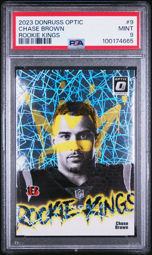 2023 Panini Donruss Optic Rookie Kings #9 Chase Brown