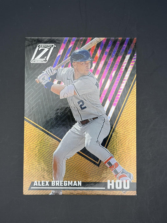 2022 Panini Chronicles Zenith #19 Alex Bregman Houston Astros