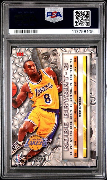 1996 Metal #181 Kobe Bryant