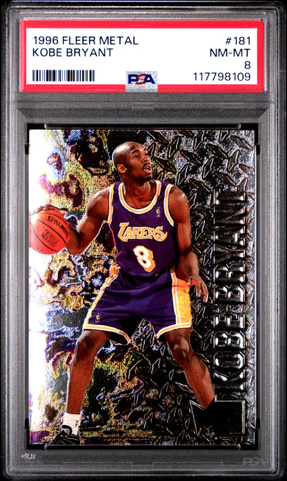 1996 Metal #181 Kobe Bryant