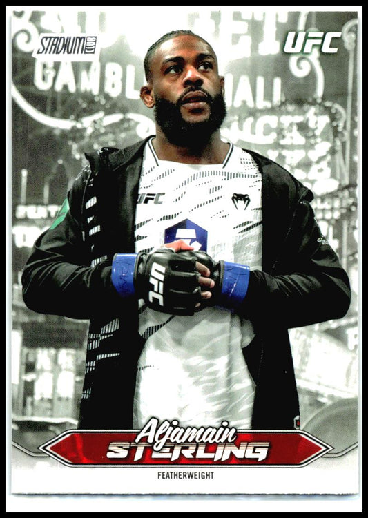 2025 Topps Stadium Club Chrome UFC #50 Aljamain Sterling