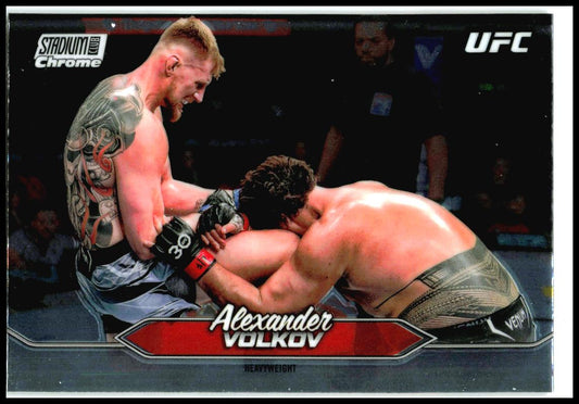 2025 Stadium Club UFC Chrome #C-133 Alexander Volkov