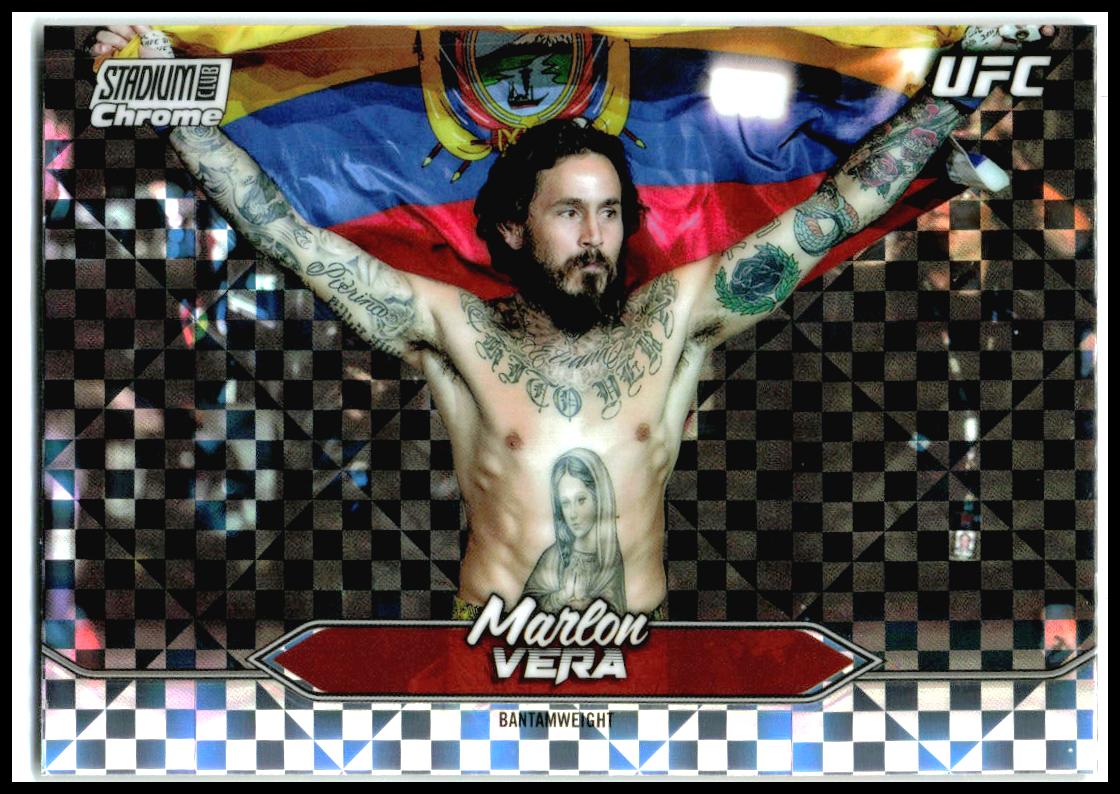 2025 Stadium Club UFC Chrome X-Fractor #C-31 Marlon Vera