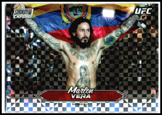 2025 Stadium Club UFC Chrome X-Fractor #C-31 Marlon Vera