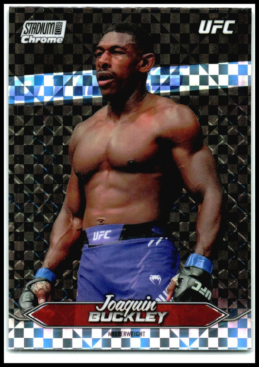 2025 Stadium Club UFC Chrome X-Fractor #C-121 Joaquin Buckley