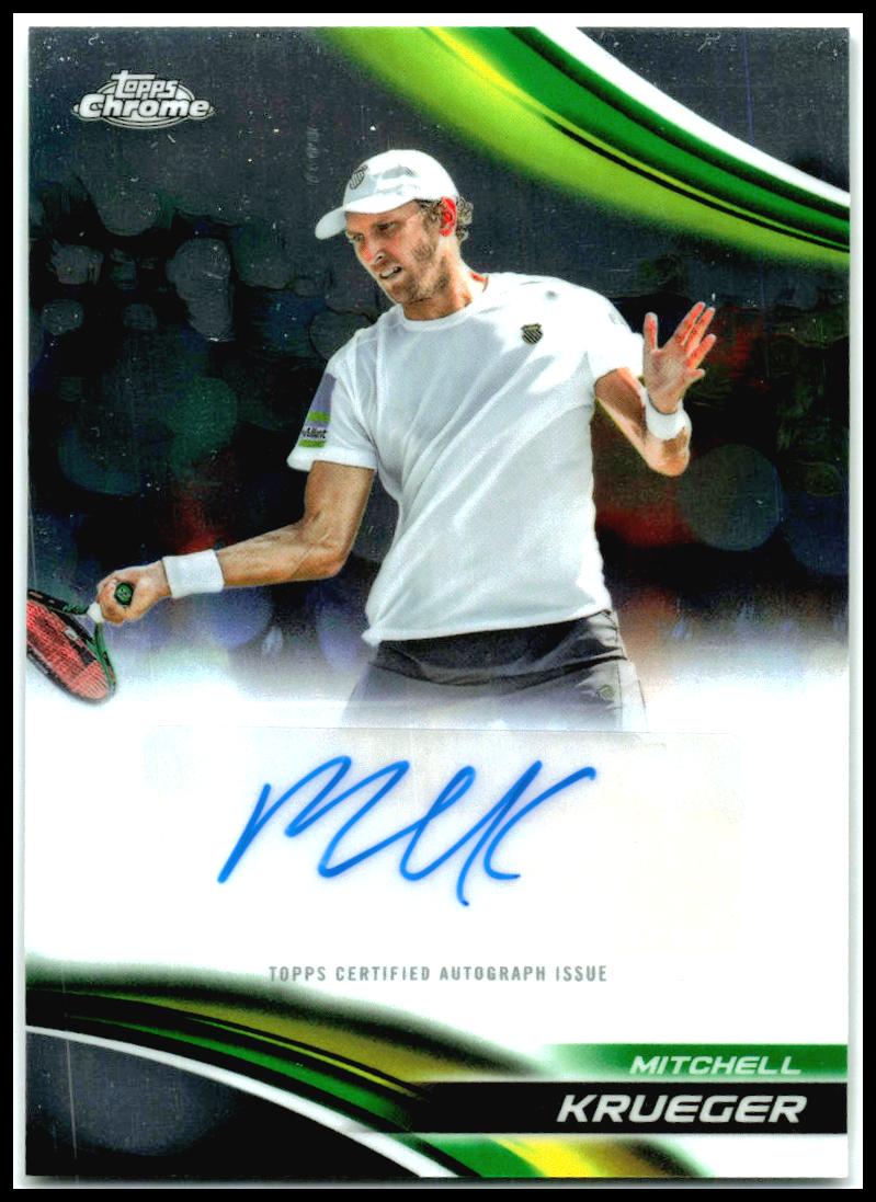 2021 Topps Chrome Chrome Autographs #CA-MKR Mitchell Krueger Auto