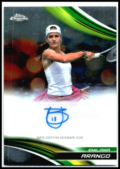 2025 Topps Chrome Chrome Autographs #CA-EAO Emiliana Arango Auto